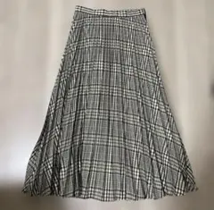 マーキュリーデュオ　チェック柄 プリーツスカート