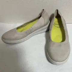 fitfit フィットフィット レザー バレエ スニーカー 外反母趾 23cm