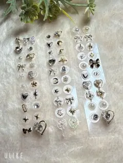 耳つぼシール60粒 金つぶ ゴールド シルバー キラキラ まとめ売り