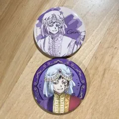 【Dr.STONE】あさぎりゲン　ハピネス缶バッジ2種セット