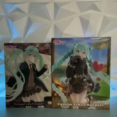 【未開封】Fashionフィギュア初音ミク 2種セット