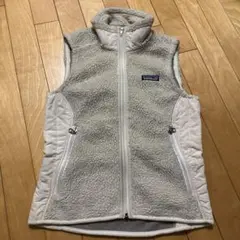 patagonia フリースベスト Women's XS クリーム色