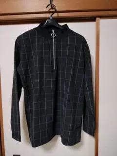 tk.TAKEO KIKUCHI メンズ ジョーゼットハーフジップ 長袖 L