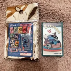 スティッチ セリア ミニミラー ブラインド スクランプ ミラー 鏡 ディズニー