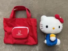 ハローキティ ぬいぐるみとトートバッグセット