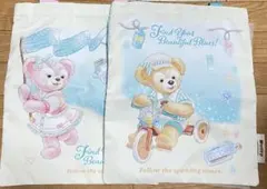 ディズニーシー２５周年ダッフィー＆フレンズトートバッグ ダッフィー シェリーメイ