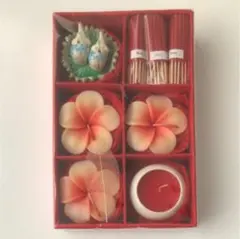 タイランド お香キャンドルセット