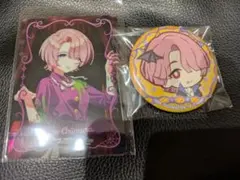 学園アイドルマスター イオン限定 ハロウィン クリアカード 缶バッジ 有村麻央