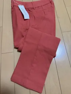 【未使用】オレンジ色　レディースパンツM