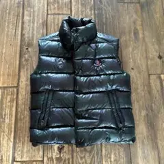 モンクレール ダウンベスト 0 CORBIER タータンチェック ダウン