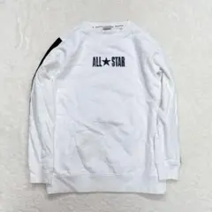 コンバース スウェット 裏起毛 ロゴ カジュアル ラフ シンプル 綿100％