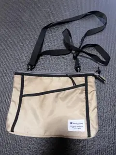 【美品】Champion ショルダーバッグ ベージュ