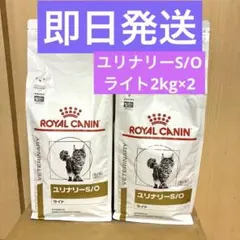 ロイヤルカナン ユリナリーS/O エイジング7+ CLT 2kg ×2袋 - メルカリ