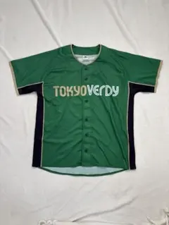 【まとめ購入可】東京ヴェルディ　3/14国立DAY記念品　ベースボールシャツ