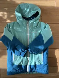 montbell パウダーステップパーカー 130 (子ども用) ライトブルー