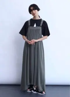 LASUD 未使用ブラック　ジャンパースカート ヤマダヤ LASUD 未使用ブラックジャンパースカート ヤマダヤ