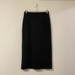 【最終価格】ユニクロ　ウエストゴム　ロングスカート　Lサイズ　ブラック