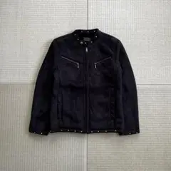希少✨ヨウジヤマモト　A.A.R ライダースジャケット　シングル　羊革　黒　L Yohji Yamamoto（レザージャケット）のフリマアイテム一覧