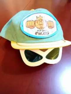 新品　バイオマン　昭和レトロ　帽子　バッジ付き　色メガネ付き　封筒発送 新品 バイオマン 昭和レトロ 帽子 バッジ付き 色メガネ付き 封筒発送