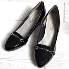 ✨未使用品✨ブランコアールビットエナメルパンプス日本製フォーマルセレモニー結婚式