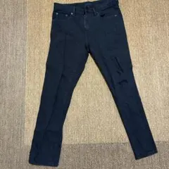 UNIQLO ユニクロ メンズ デニムパンツ ブラック　31インチ