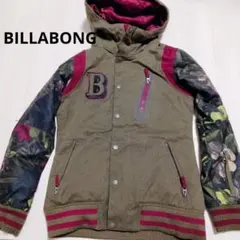 BILLABONG ビラボン スノーボード ウェア スタジャン　ボタニカル柄　S