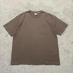 未使用品 グッドウェア USAコットン ポケTシャツ フェードモカ 3XLのサムネイル