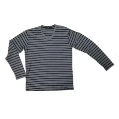 ボーダーロンt 長袖カットソー