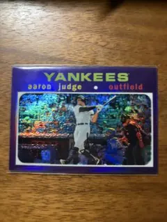 topps Heritage Chrome Aaron Judge