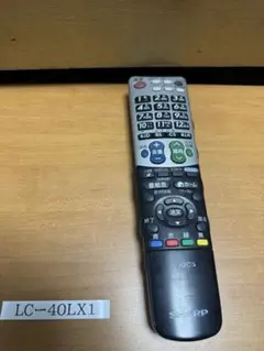 SHARP AQUOS テレビ用リモコン 本体のサムネイル