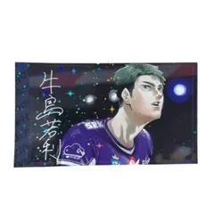 ハイキュー サイン入り ステッカー 牛島若利 ジャンプフェア特典 Vリーグ 付録