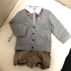 新品未使用⭐︎DADWAY カーディガンとショートパンツセット 80サイズ