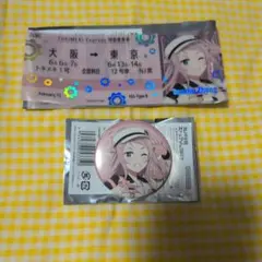 ラブライブ！虹ヶ咲学園 鐘嵐珠 缶バッジとクリアカード