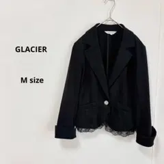 GLACIER グラシア　ジャケット　M ブラック　取り外しレースのサムネイル