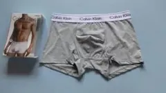 当日発送　Mサイズ　グレー　Calvin Klein　ボクサーパンツ１枚