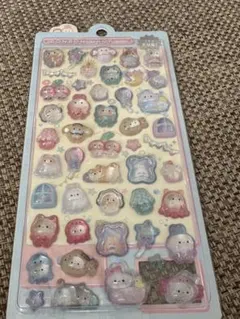 【正規品】ボンボンドロップシール　きぐるみボンボン　クーリア　うさぎ　ねこ