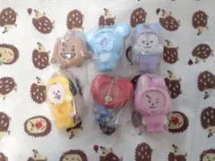 BT21 フォトフレームマスコット　6点セット