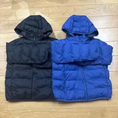 キッズ ユニクロ ダウン 中綿 130