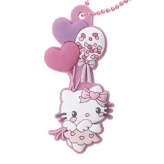 ハローキティ×メゾピアノ　カプセルラバーマスコット　エンジェル　ハローキティ