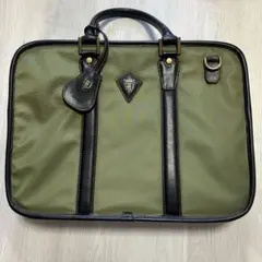極美品✨フルボデザイン ビジネスバッグ 2way ブラック系 バイカラー 