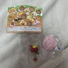RE-MENT ハローキティりんごの森のスイーツフィギュア　宝石みたいなリンゴ飴