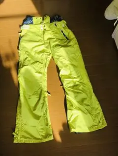 BILLABONG 蛍光イエロー スノーボードパンツ
