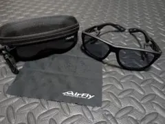 AirFly ノーズパッドレス サングラス ブラック AF-402のサムネイル