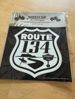 MAVERICK SURF & Design ステッカー ROUTE 134