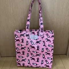 Cath Kidston トートバッグ ピンク カワウソ柄のサムネイル