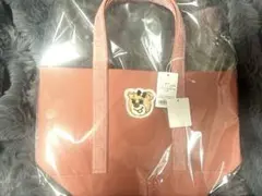 【新品】フェイラー オールドテディ ワッペントートバッグピンク 小