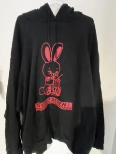 STUDIO SEVEN ウサギプリント パーカー