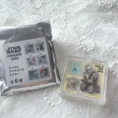 新品　当日発送可　スターウォーズ　アクリル入りアクキー　グローグー