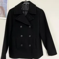無印良品　黒 Mサイズ ピーコート