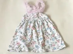 MARS♡タグ付♡PNKローズ♡ハートバラ柄♡長袖ニットワンピース